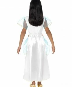 Fun Place Costumes & Characters Deluxe Cleopatra Girl Costume, White