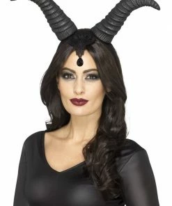 Fun Place Cosplay Demonic Queen Horns, On Headband