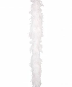 Fun Place White 1.8m Feather Boa (50g) Accessories