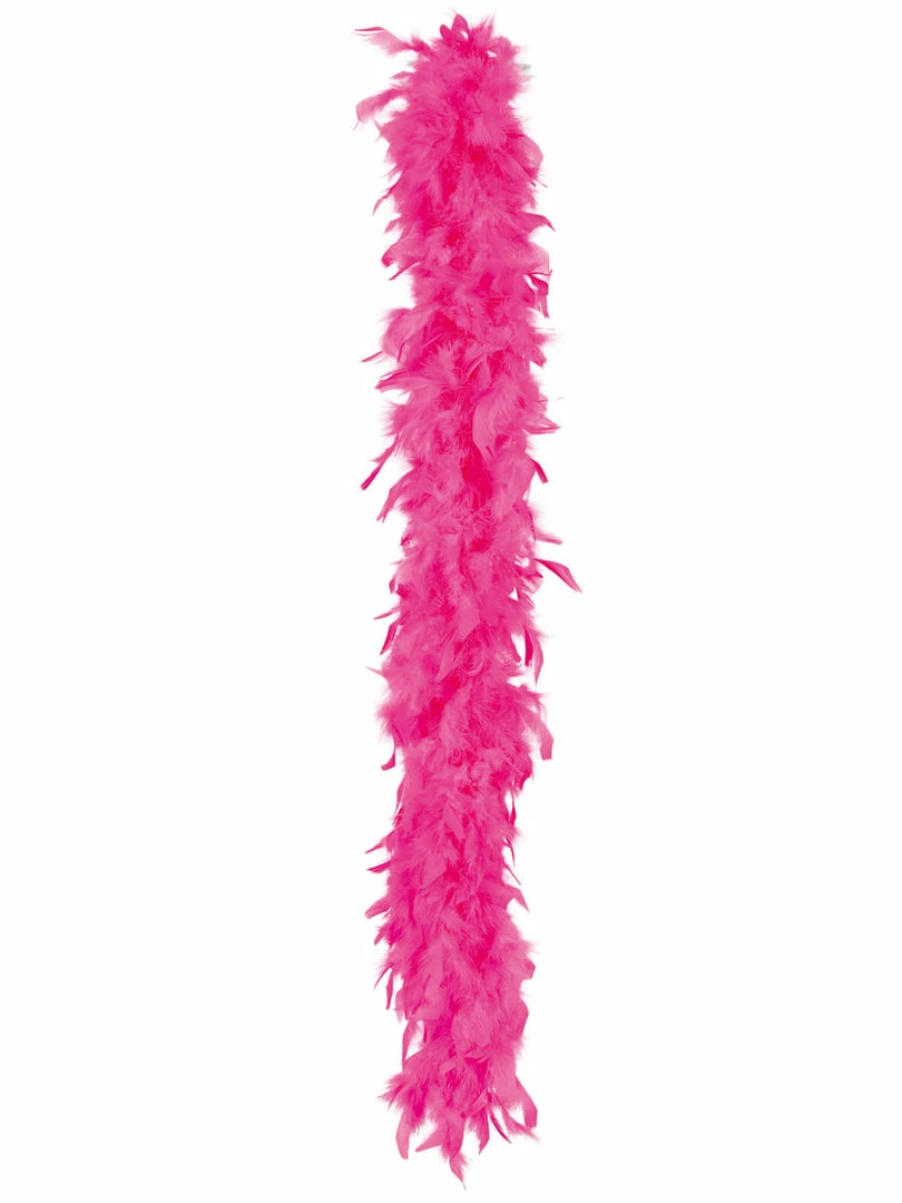 Fun Place Hot Pink 1.8m Feather Boa (50g) Accessories 3 Fun Place Hot Pink 1.8m Feather Boa (50g) Accessories