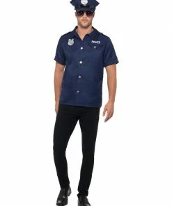 Fun Place US Cop Costume, Navy