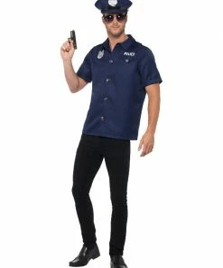 Fun Place US Cop Costume, Navy