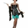 Fun Place 20s Peacock Flapper Costume