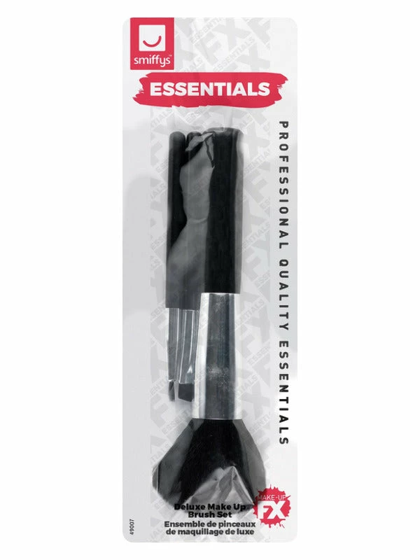 Fun Place Smiffys Make-up FX Essentials, Cosmetic Brush Set, 3 Fun Place Smiffys Make-up FX Essentials, Cosmetic Brush Set,