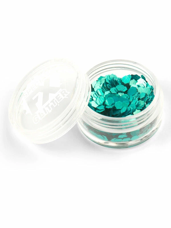 Fun Place Smiffys Make-up FX, Aqua, Confetti Glitter 4 Fun Place Smiffys Make-up FX, Aqua, Confetti Glitter