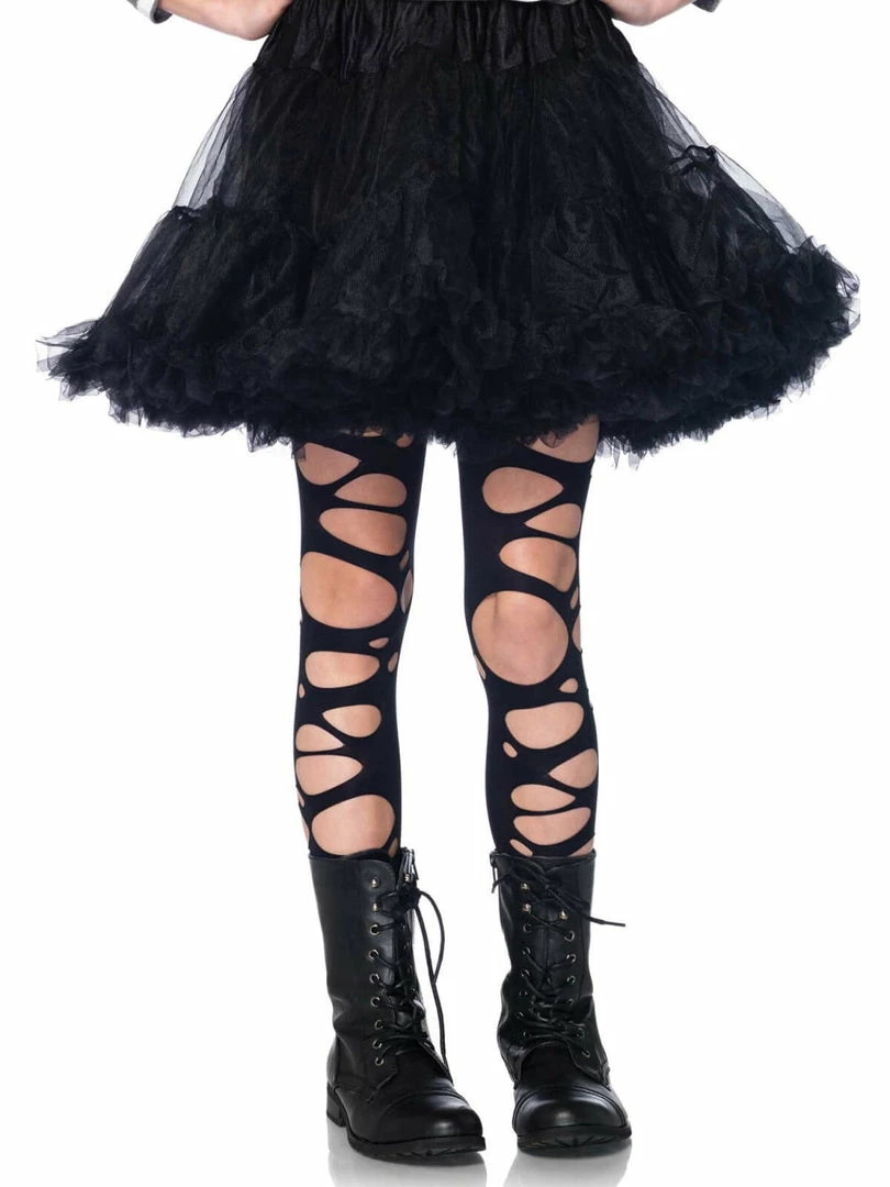 Fun Place Cosplay Kids Tattered Pantyhose 3 Fun Place Cosplay Kids Tattered Pantyhose