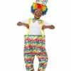Fun Place Boys Clown Costume, Multi-Coloured Costumes & Characters 2 Fun Place Boys Clown Costume, Multi-Coloured Costumes & Characters