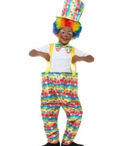 Fun Place Boys Clown Costume, Multi-Coloured Costumes & Characters