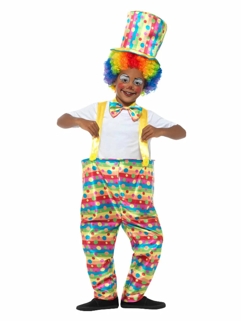 Fun Place Boys Clown Costume, Multi-Coloured Costumes & Characters 3 Fun Place Boys Clown Costume, Multi-Coloured Costumes & Characters