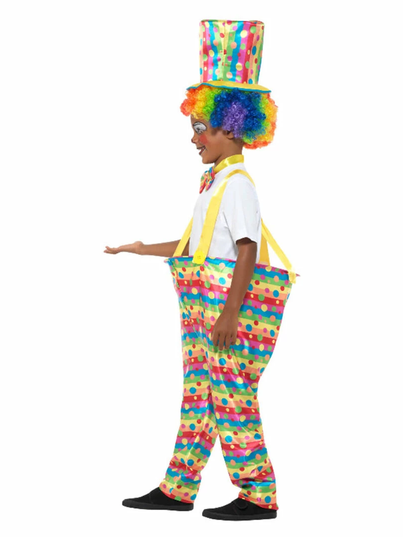 Fun Place Boys Clown Costume, Multi-Coloured Costumes & Characters 4 Fun Place Boys Clown Costume, Multi-Coloured Costumes & Characters
