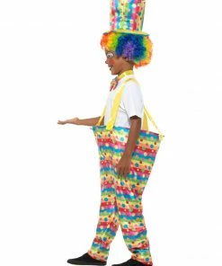 Fun Place Boys Clown Costume, Multi-Coloured Costumes & Characters 9 Fun Place Boys Clown Costume, Multi-Coloured Costumes & Characters