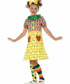 Fun Place Girls Clown Costume, Multi-Coloured Costumes & Characters 7 Fun Place Girls Clown Costume, Multi-Coloured Costumes & Characters