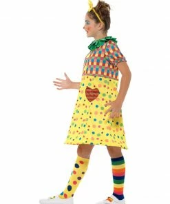 Fun Place Girls Clown Costume, Multi-Coloured Costumes & Characters 9 Fun Place Girls Clown Costume, Multi-Coloured Costumes & Characters