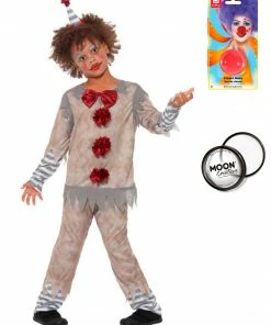 Fun Place Vintage Clown Boy Complete Costume Bundle Bundles