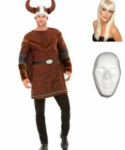 Fun Place Deluxe Viking Barbarian Complete Costume Bundle Bundles