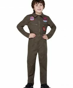 Fun Place Top Gun Costume, Khaki Costumes & Characters