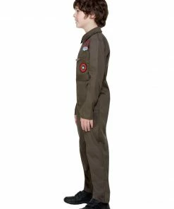 Fun Place Top Gun Costume, Khaki Costumes & Characters