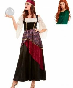 Fun Place Bundles Deluxe Fortune Teller Complete Costume Bundle