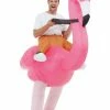 Fun Place Inflatable Ride Em Flamingo Costume