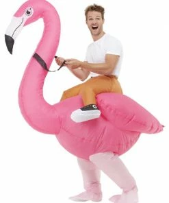 Fun Place Inflatable Ride Em Flamingo Costume 7 Fun Place Inflatable Ride Em Flamingo Costume