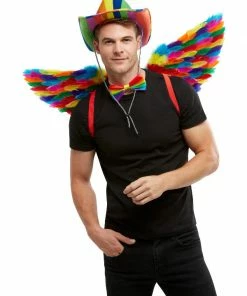 Fun Place Festivals Rainbow Feather Wings