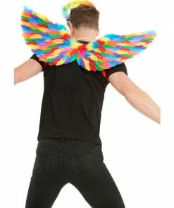 Fun Place Festivals Rainbow Feather Wings