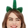Fun Place Paddy's Day Metallic Unicorn Headband St Patrick's Day