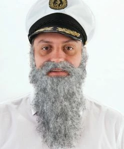 Fun Place Grey Medium Character Beard & Moustache