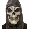 Fun Place Masks Hooded Skeleton Latex Mask 1 Fun Place Masks Hooded Skeleton Latex Mask
