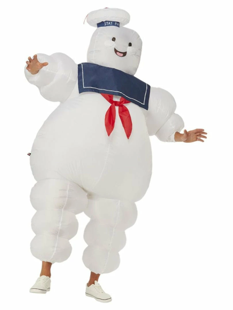 Fun Place Ghostbusters Inflatable Stay Puft Costume 3 Fun Place Ghostbusters Inflatable Stay Puft Costume