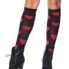 Fun Place Love Sick Heart Knee Highs Cosplay