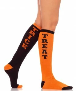 Fun Place Trick Or Treat Knee Socks Cosplay
