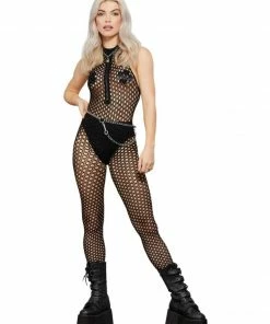 Fun Place Festivals Fever Sleeveless Zipped Body Stocking