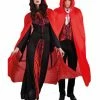 Fun Place Accessories Red Hooded Cape (180cm)