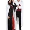 Fun Place Accessories White Hooded Cape (180cm)