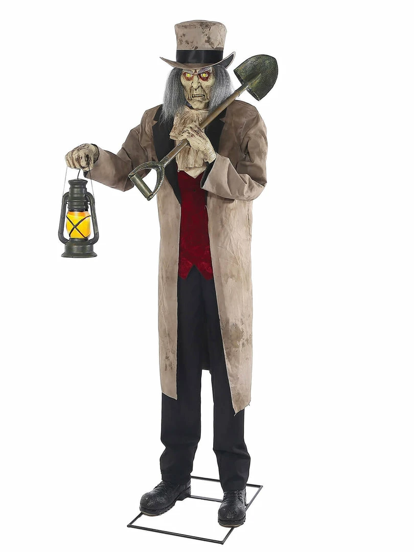 Fun Place Gravedigger Animated Figure (2m Tall) 3 Fun Place Gravedigger Animated Figure (2m Tall)