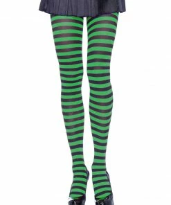 Fun Place Nylon Stripe Tights