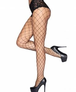 Fun Place Fencenet Diamond Panty Hose +