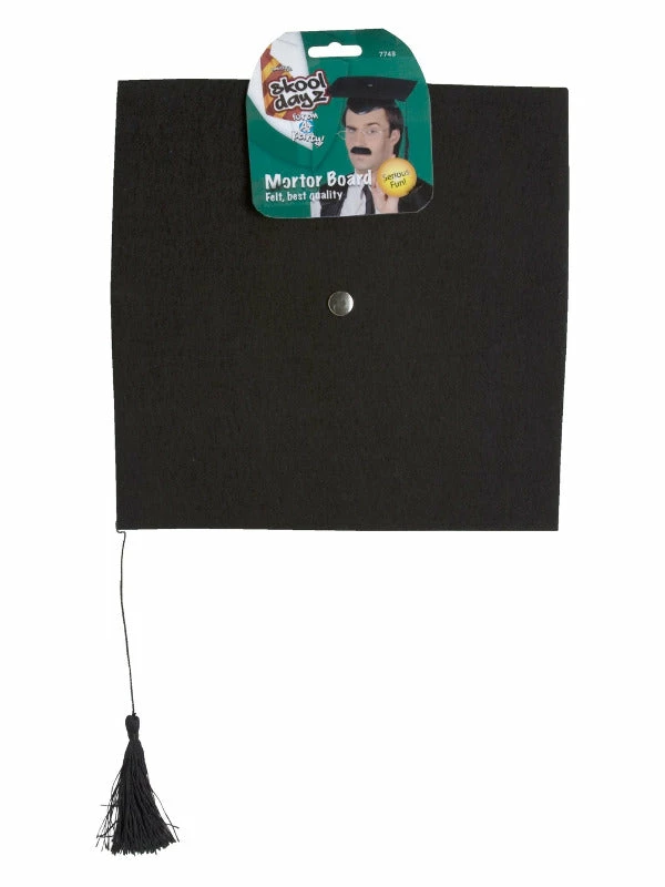 Fun Place Mortar Felt Board Hat Wigs & Hats 4 Fun Place Mortar Felt Board Hat Wigs & Hats