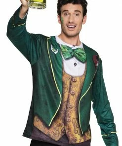 Fun Place Mens Irish Photo Realistic Shirt L St Patrick's Day