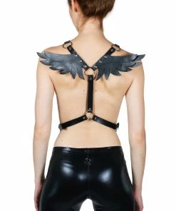 Fun Place Festivals Angel Harness - Black