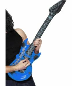 Fun Place Accessories Inflatable Guitar, Assorted 9 Fun Place Accessories Inflatable Guitar, Assorted