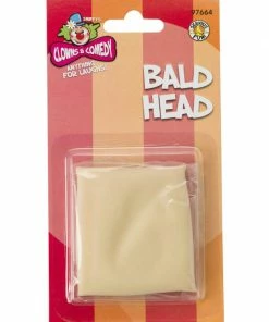 Fun Place Wigs & Hats Bald, Skin Head, Flesh