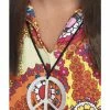 Fun Place Decades & Eras Peace Sign Medallion