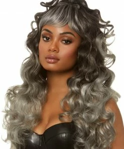 Fun Place Cosplay Long Curly Wispy Bang Wig