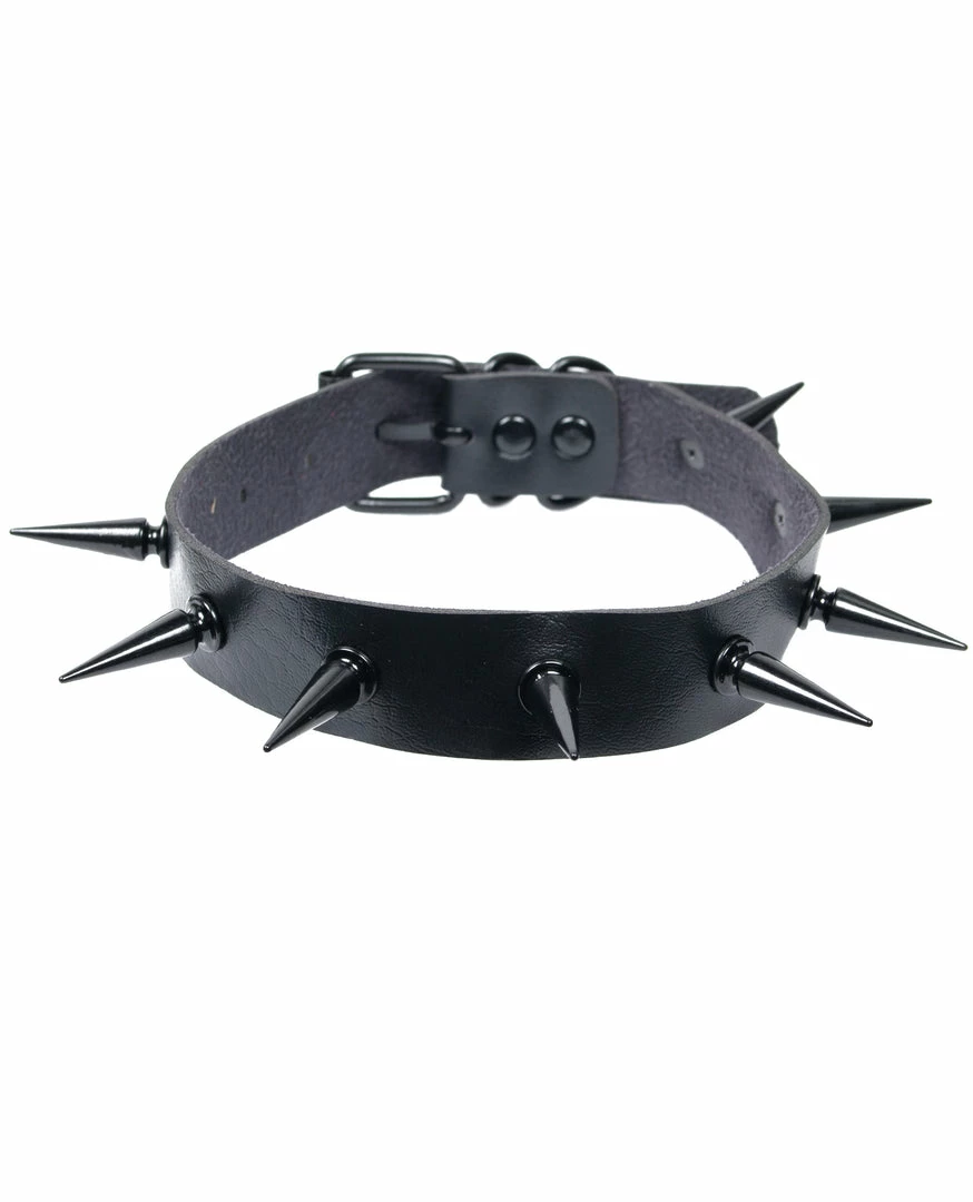 Fun Place Accessories Black Stud Collar 3 Fun Place Accessories Black Stud Collar