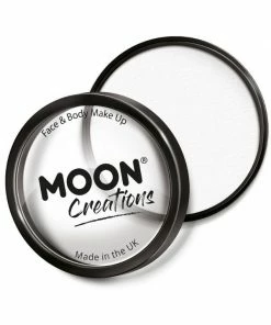 Fun Place Moon Creations Pro Face Paint Cake Pot, White
