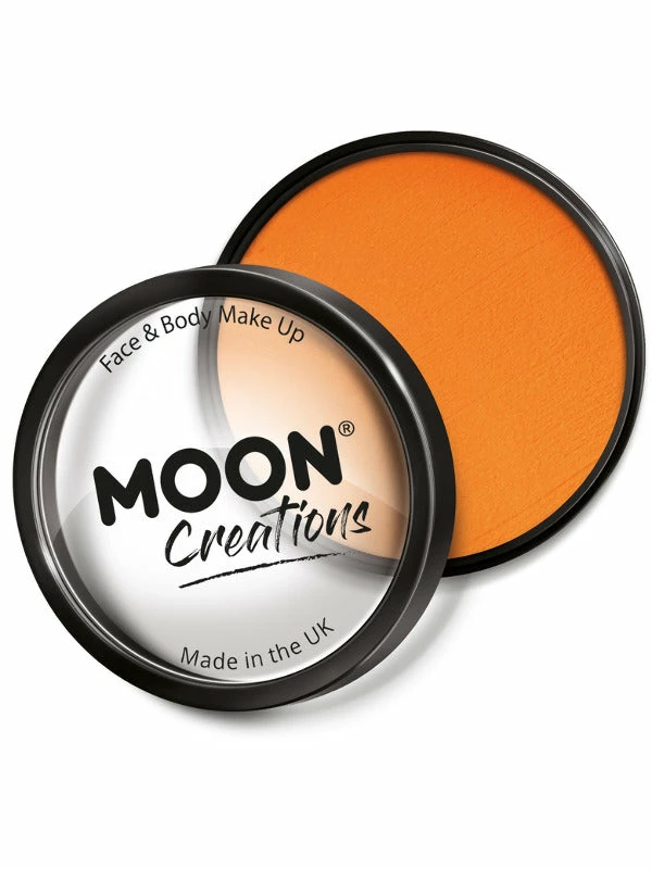 Fun Place Cosplay Moon Creations Pro Face Paint Cake Pot, Orange 3 Fun Place Cosplay Moon Creations Pro Face Paint Cake Pot, Orange