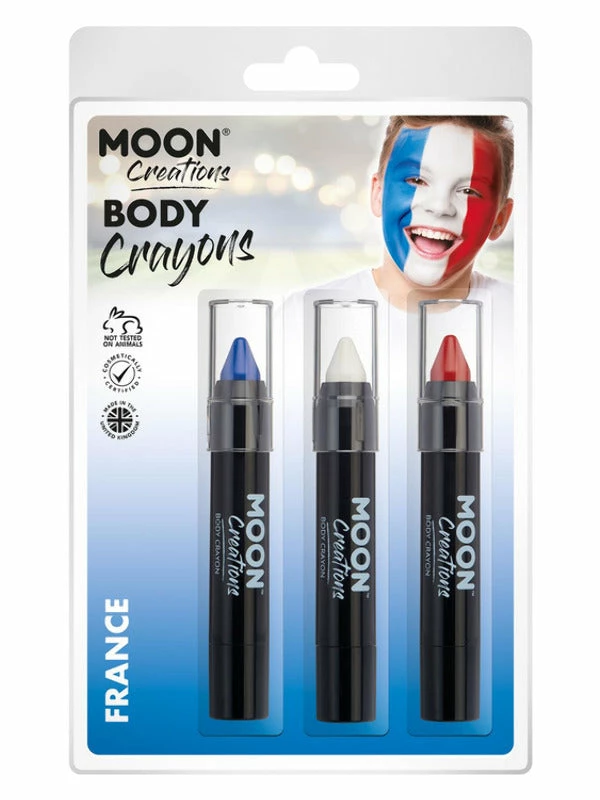 Fun Place Cosplay Moon Creations Body Crayons, 3 Fun Place Cosplay Moon Creations Body Crayons,