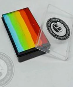 Fun Place Cosplay Rainbow WOW Colour Block One Stroke